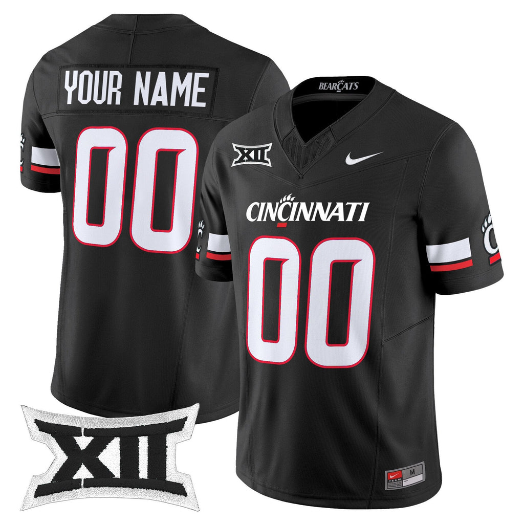 Custom Cincinnati Bearcats Jersey Name, Number 2025 Vapor Limited Stitched