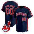 Custom Cleveland Indians Jersey Ricky Wild Thing Vaughn Stitched