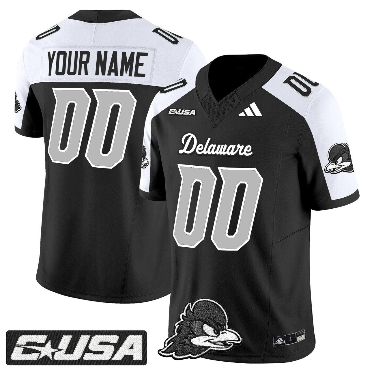 Custom Delaware Blue Hens Jersey Name, Number 2025 Limited Stitched