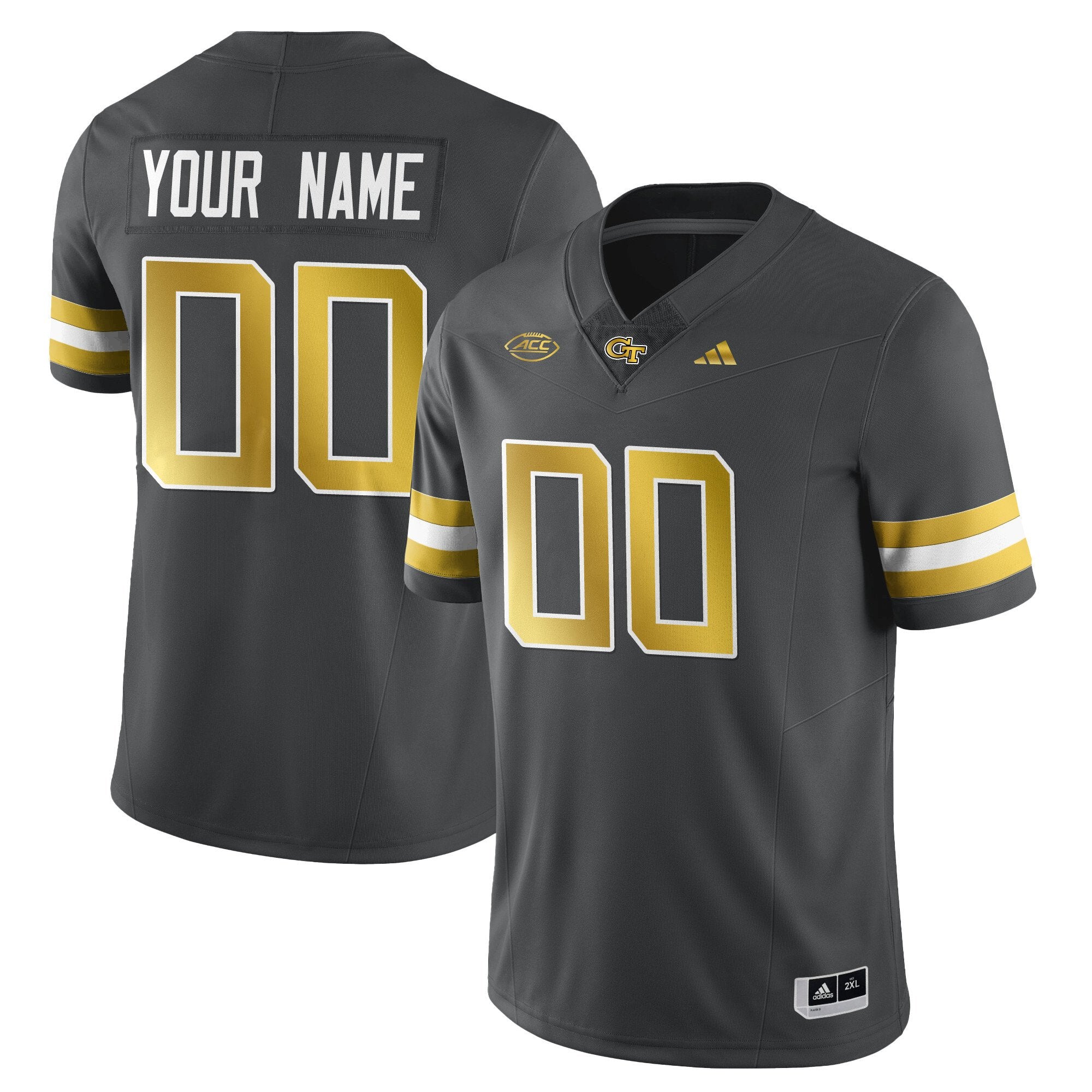 Custom Georgia Tech Jersey Football 2025 Vapor Limited Stitched