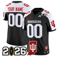Custom Indiana Hoosiers Jersey 2026 CFP Final Indiana State Patch Stitched