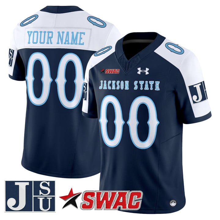 Custom Jackson State Tigers Jersey 2025 Vapor V2 Limited Stitched
