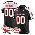 Custom Louisville Cardinals Jersey 1980s Throwback Limited Stitched