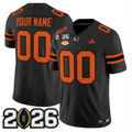 Custom Miami Hurricanes Jersey 2026 CFP Final Patch Stitched