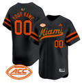 Custom Miami Hurricanes Jersey Name, Number 2024 Baseball Stitched