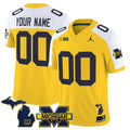 Custom Michigan Wolverines Jersey Name, Number 2025 Vapor Stitched
