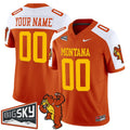 Custom Montana Grizzlies Jersey Name, Number 1995 Throwback Stitched