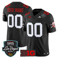 Custom Nebraska Cornhuskers Jersey 2025 Las Vegas Bowl Limited Stitched