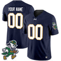 Custom Notre Dame Jersey Name, Number 2025 Gridiron Leprechaun Edition