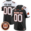 Custom Oklahoma State Cowboys Jersey 2025 Leslie O'neal Patch