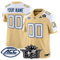 Custom Outkast Georgia Tech Yellow Jackets Jersey 2025 Vapor Stitched
