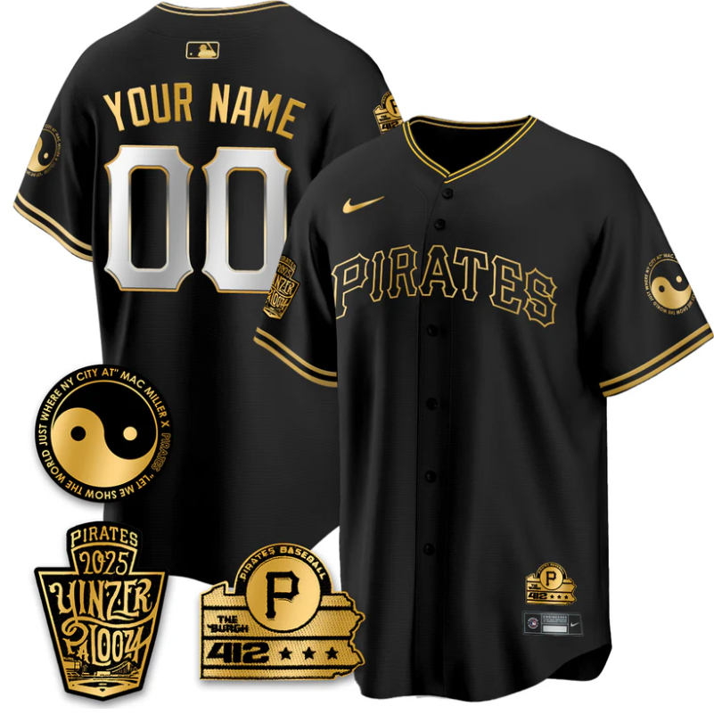 Custom Pittsburgh Pirates Jersey Yinzerpalooza 2025 Stitched