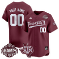 Custom Texas A&M Aggies Jersey 2025 SEC Softball Champions Patch Vapor Stitched