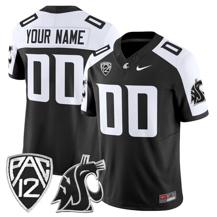 Custom Washington State Cougars Jersey Name, Number 2025 Stitched