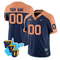 Custom West Virginia Mountaineers Jersey 1965-2025 Throwback Stitched
