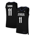 Domantas Sabonis Jersey Gonzaga Bulldogs College Basketball Black #111