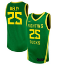 Deja Kelly Jersey #25 Oregon Ducks NIL Basketball Green