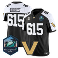 Dores Jersey #615 Vanderbilt Commodores 2025 ReliaQuest Bowl Stitched