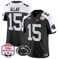 Drew Allar Jersey #15 Penn State 2024 Fiesta Bowl Patch Stitched