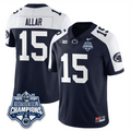 Drew Allar Jersey #15 Penn State 2025 Pinstripe Bowl Champions Stitched
