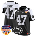 Donald Trump Jersey #47 Penn State Orange Bowl Patch Stitched