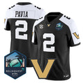 Diego Pavia Jersey #2 Vanderbilt Commodores 2025 ReliaQuest Bowl Stitched