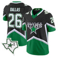 Dallas Jersey #26 Dallas Stars 99 Throwback Vapor Football Style Stitched