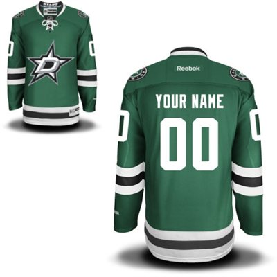 Dallas Stars Customized 2013 Green Jersey Stitched