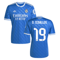 Dani Ceballos #19 Real Madrid 2025-26 Third Match Jersey – Blue