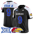 Daniel Hishaw Jr Jersey #9 Kansas Jayhawks 2025 Vapor Limited Stitched