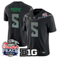 Dante Moore Jersey #5 Oregon Ducks 2026 Peach Bowl Patch Stitched