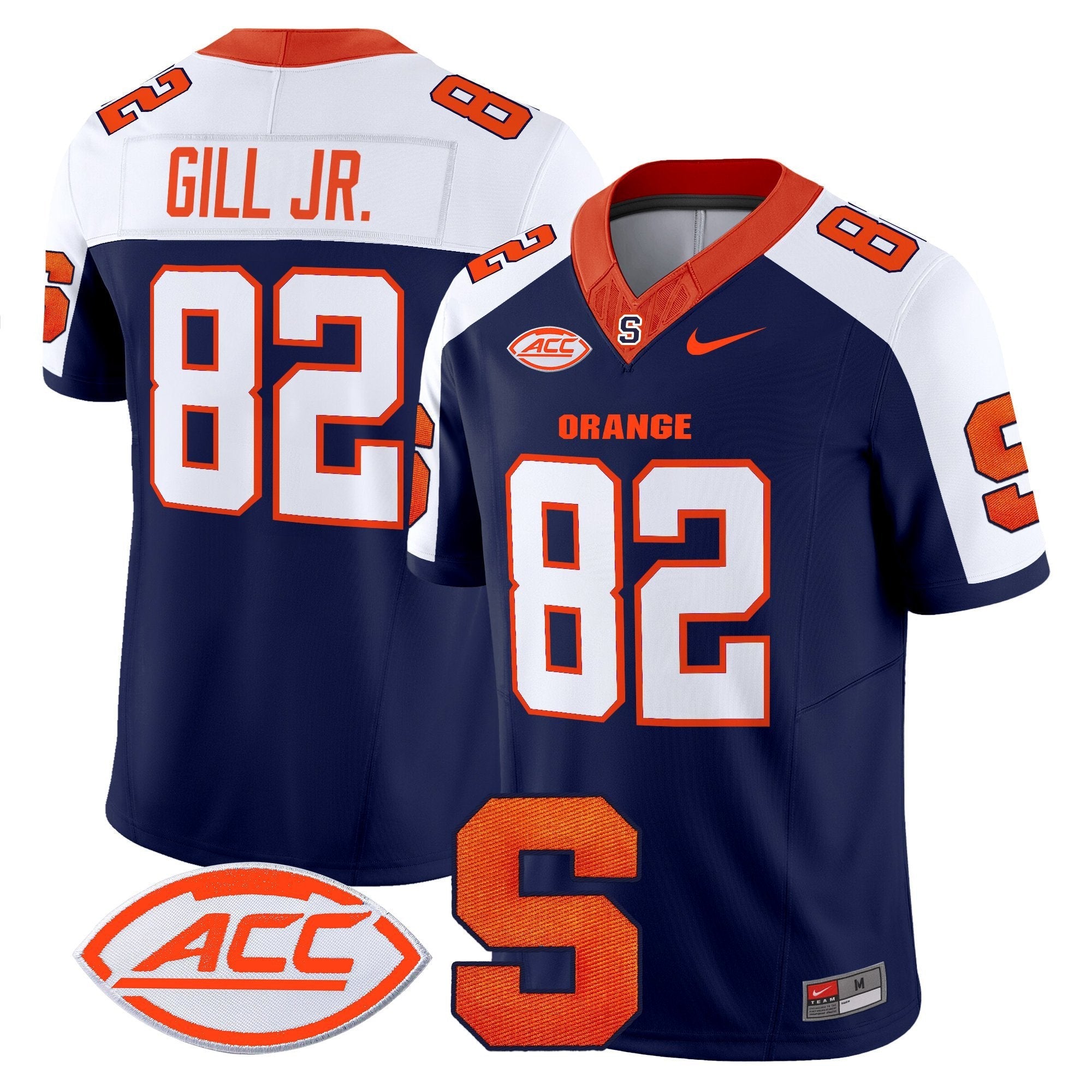 Darrell Gill Jr Jersey #82 Syracuse Orange 2025 Limited Stitched