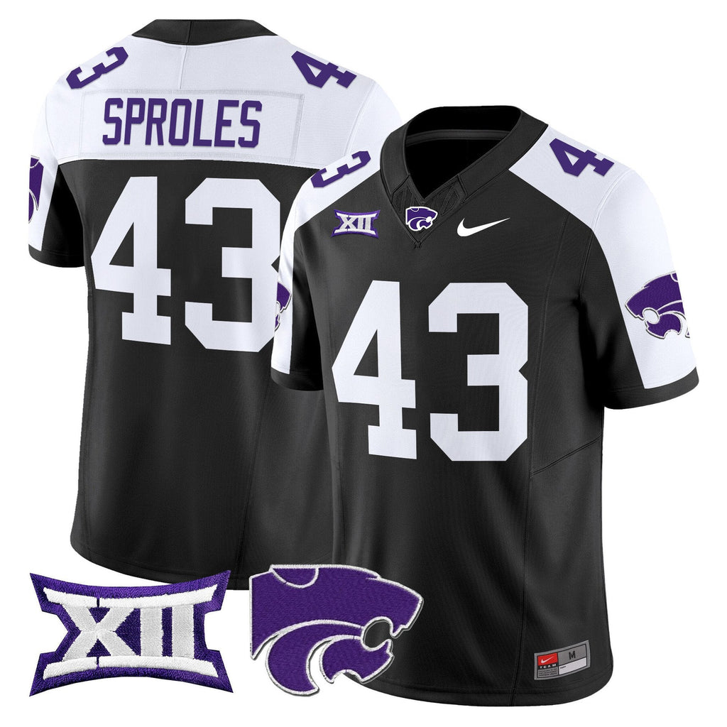 Darren Sproles Jersey #43 Kansas State Wildcats 2025 Limited Stitched
