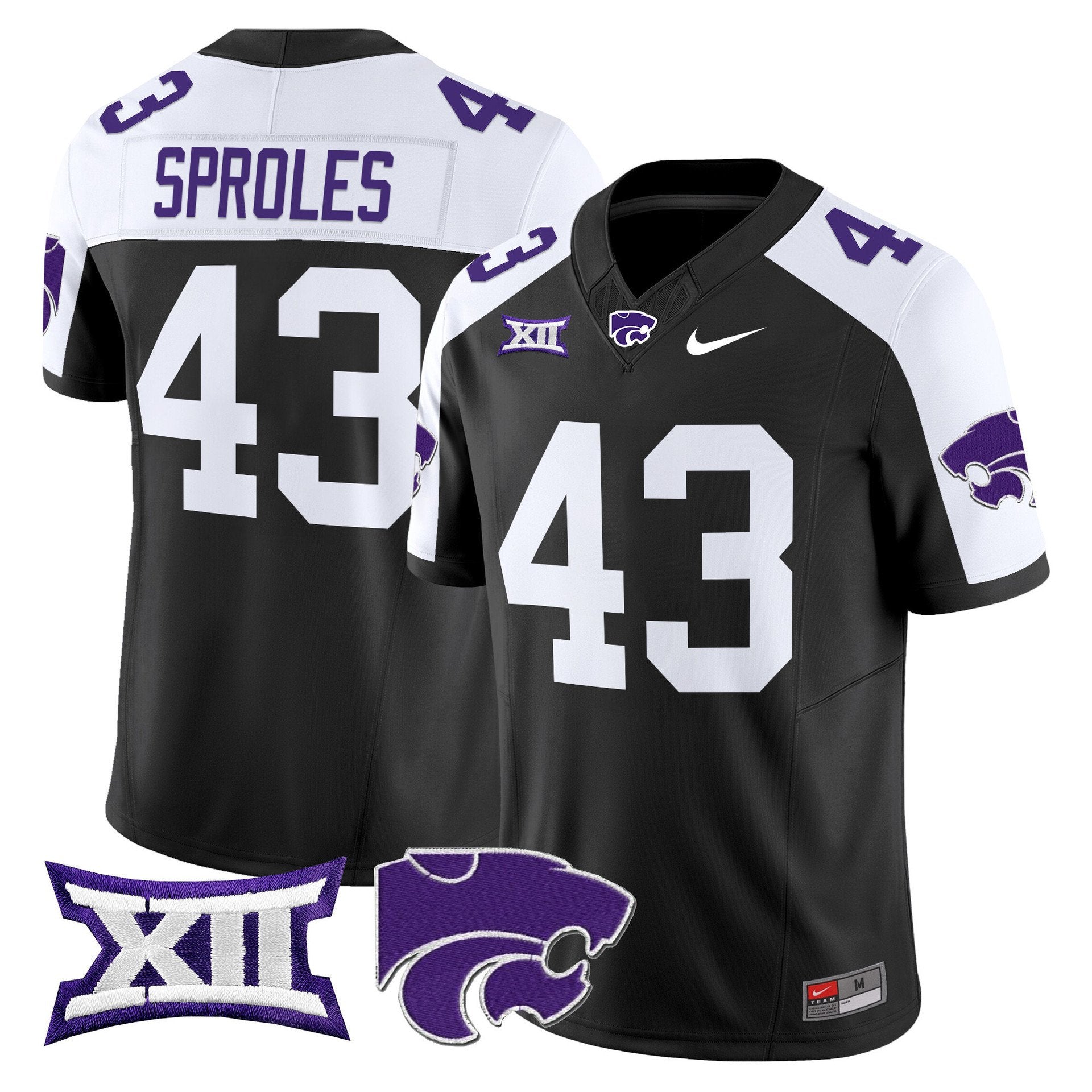 Darren Sproles Jersey #43 Kansas State Wildcats 2025 Limited Stitched