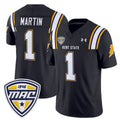 Dashawn Martin Jersey #1 Kent State Golden Flashes 2025 Stitched