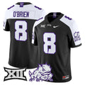 Davey O'Brien Jersey #8 TCU Horned Frogs 2025 Vapor Limited Stitched
