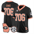 Dawg Jersey #706 Georgia Bulldogs 2026 The Big Peach Stitched