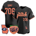 Dawg Jersey #706 Georgia Bulldogs The Big Peach Baseball Stitched