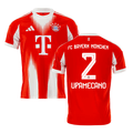 Dayot Upamecano 2 Bayern Munich 2025-26 Home Jersey – Red