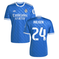 Dean Huijsen #24 Real Madrid 2025-26 Third Match Jersey – Blue