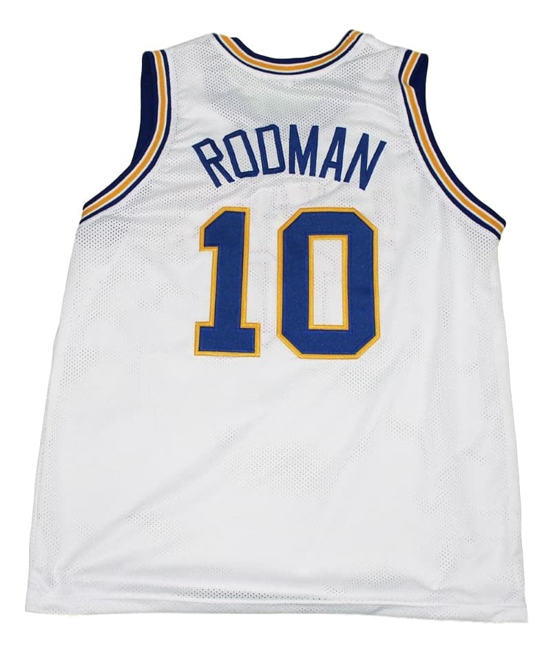 Dennis Rodman Jersey #10 Oklahoma Savages Basketball White