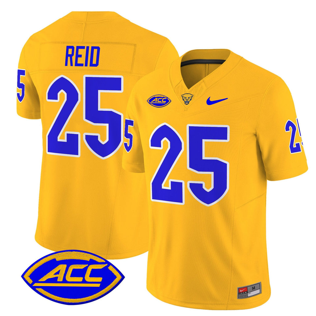 Desmond Reid Jersey #25 Pittsburgh Panthers 2025 Limited Stitched