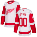 Detroit Red Wings  White  Custom Jersey Stitched