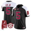 Dijon Lee Jr Jersey #0 Alabama Crimson 2026 SEC Patch Stitched