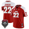 Dimitri Johnson Jersey #22 UNM Lobo Football 2025 Stitched
