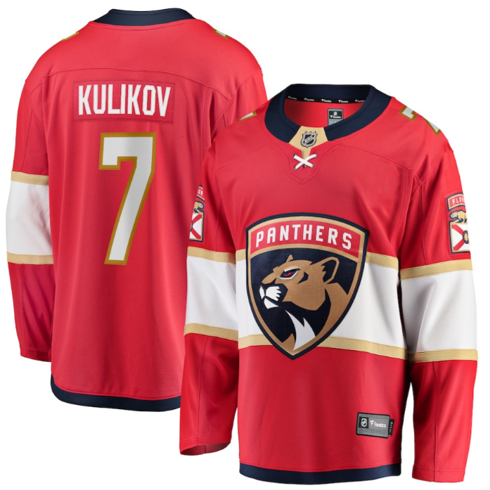 Dmitry Kulikov 7 Florida Panthers 2025 Breakaway Player Men Jersey