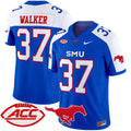 Doak Walker Jersey #37 SMU Mustangs 2025 Vapor Limited Stitched
