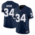 Donald Brown Jersey #34 UConn Huskies 2025 Vapor Limited Stitched