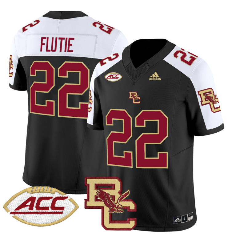 Doug Flutie Jersey #22 Boston College Eagles 2024 Stitched