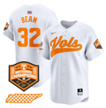 Drew Beam Jersey #32 Tennessee Vols 2024 Champions Stitched White